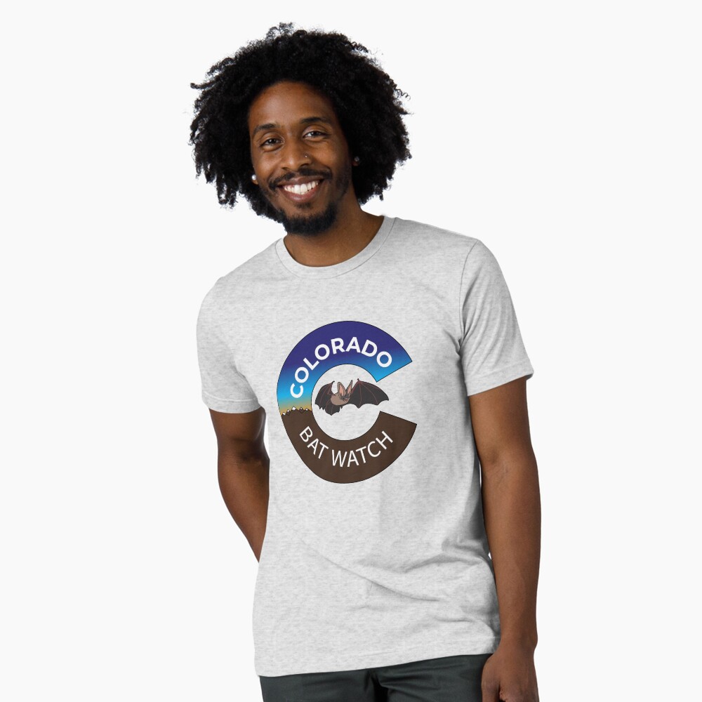 Colorado Bat Watch logo tee shirt