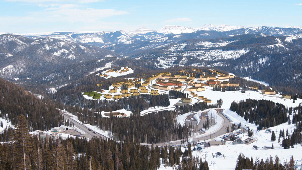 Illustrated rendering of the development